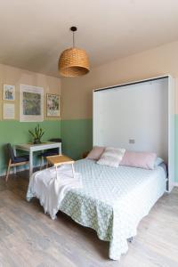 Letto o letti in una camera di Amagi Home