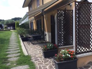 A garden outside Bio Forester