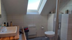 Koupelna v ubytování Ferienhaus Kari