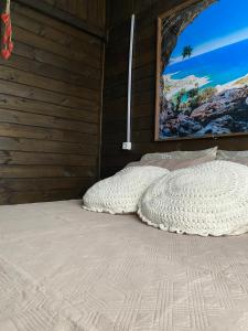 Vilarejo Hospedagem客房内的一张或多张床位