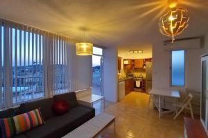 Posezení v ubytování Sunset Suite