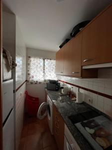 Kuchyňa alebo kuchynka v ubytovaní Ideal Apartamento Manilva Playa