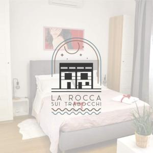 Posteľ alebo postele v izbe v ubytovaní La Rocca sui Trabocchi