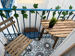 Balkón alebo terasa v ubytovaní Alzira bonita Apartamento D junto a Plaza Mayor, Santa Catalina