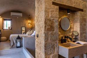 A bathroom at EliteDIMension Chalki