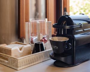 Coffee and tea making facilities at EliteDIMension Chalki