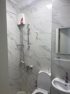 Koupelna v ubytování hotel yenikapı