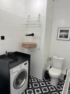 Koupelna v ubytování apartament Mysłowice