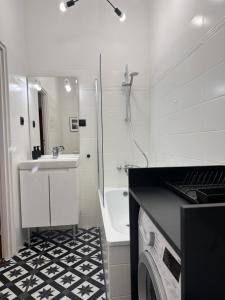 Koupelna v ubytování apartament Mysłowice