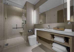 Koupelna v ubytování Hyatt Place Johor Bahru Paradigm Mall