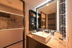 Bilik mandi di Hotel Pasadena 食べ放題飲み放題 - Couple Hotel