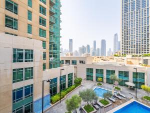 Πισίνα στο ή κοντά στο Incredible Studio In Burj View