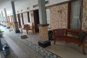 Posezení v ubytování Gedhong Hostel