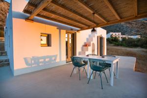 Patio nebo venkovní prostory v ubytování Flaros Village