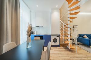 A seating area at Zeus Design Apartments Schönbrunn