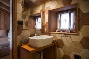 Vannituba majutusasutuses Lavarets Chambres d’Hôtes