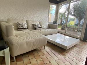 A seating area at GITE CLARIMOR