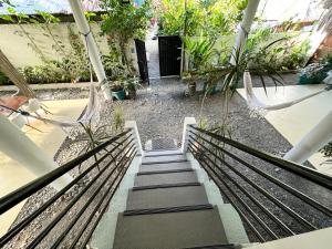 Balkón nebo terasa v ubytování Mahajab Homestay SIARGAO