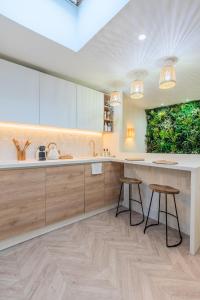 Kuchyň nebo kuchyňský kout v ubytování Studio duplex standing centre - Lille aux Bleuets