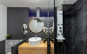 Koupelna v ubytování Suite Boréale 50m2 spa privatif.