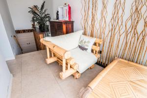 Postel nebo postele na pokoji v ubytování City Dacha