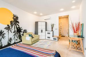 Postel nebo postele na pokoji v ubytování City Dacha
