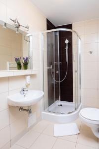 Kúpeľňa v ubytovaní Hotel Maximum