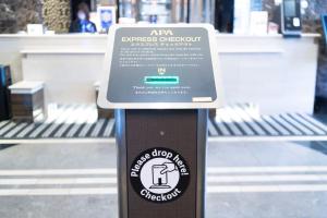 Certifikát, hodnocení, plakát nebo jiný dokument vystavený v ubytování APA Hotel TKP Nippori Ekimae