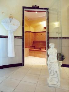 Koupelna v ubytování Hotel Garni Rheinpracht