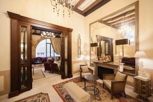 Χώρος καθιστικού στο Algilà Ortigia Charme Hotel