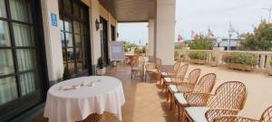 Balkón nebo terasa v ubytování Hotel Conde Ansúrez By Almia Hoteles