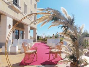 Posezení v ubytování Hotel Conde Ansúrez By Almia Hoteles
