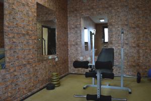 Fitness centrum a/nebo fitness zařízení v ubytování Hotel Eos