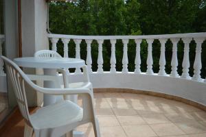 Balkón nebo terasa v ubytování Hotel Eos