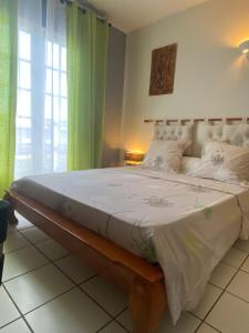 Postel nebo postele na pokoji v ubytování Happyhome2