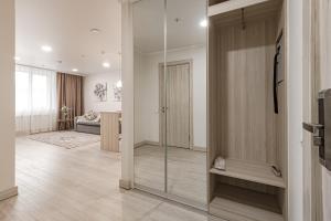Koupelna v ubytování Apart-hotel Ye,s Astana