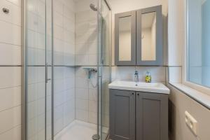 Koupelna v ubytování Ferienhaus Rosswangen + 43 fotografií