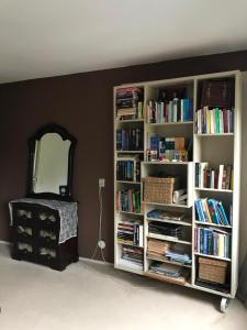 Knihovna v bed and breakfast