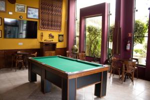 Biliár nebo kulečník v ubytování Hotel Flat Petras Residence