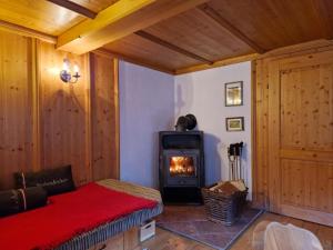 Posedenie v ubytovaní Holzfällerhaus Melkstatt