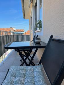 Balkón nebo terasa v ubytování Apartman Lora