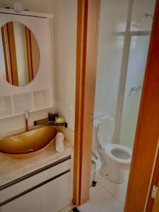 Phòng tắm tại Condomínio Encantador - Beto Carrero - 3 quartos