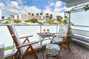 Balkón nebo terasa v ubytování Ideal Location Beach Flat