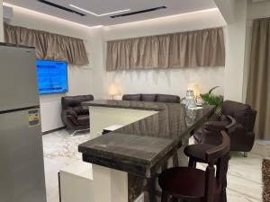 Area soggiorno di Ideal studio in villa 255 panafig 11 private villa in 5th settelment in New Cairo