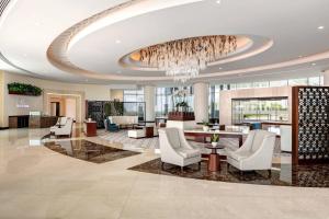 TV a/nebo společenská místnost v ubytování JW Marriott Hotel Muscat