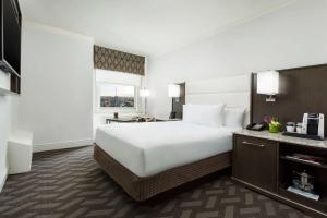 Cama ou camas em um quarto em Hilton Boston Park Plaza