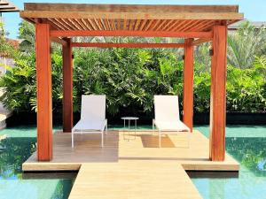 Πισίνα στο ή κοντά στο Flat Île de Pipa Creta - By Almare