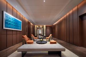 Istumisnurk majutusasutuses Hampton by Hilton Guangzhou Xintang