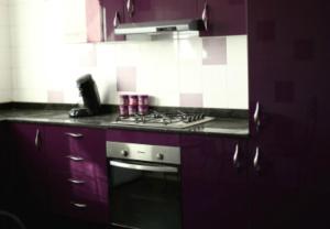 A kitchen or kitchenette at Rabat Apartments