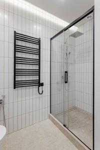 Kúpeľňa v ubytovaní Noviy Bereg Design Apartment